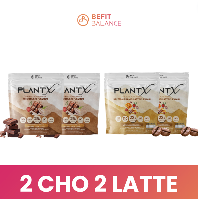 Value Set - 4 Plant-X + FREE Be Fit Shaker