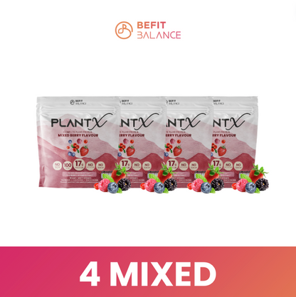 Value Set - 4 Plant-X + FREE Be Fit Shaker