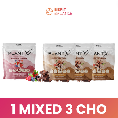 Value Set - 4 Plant-X + FREE Be Fit Shaker