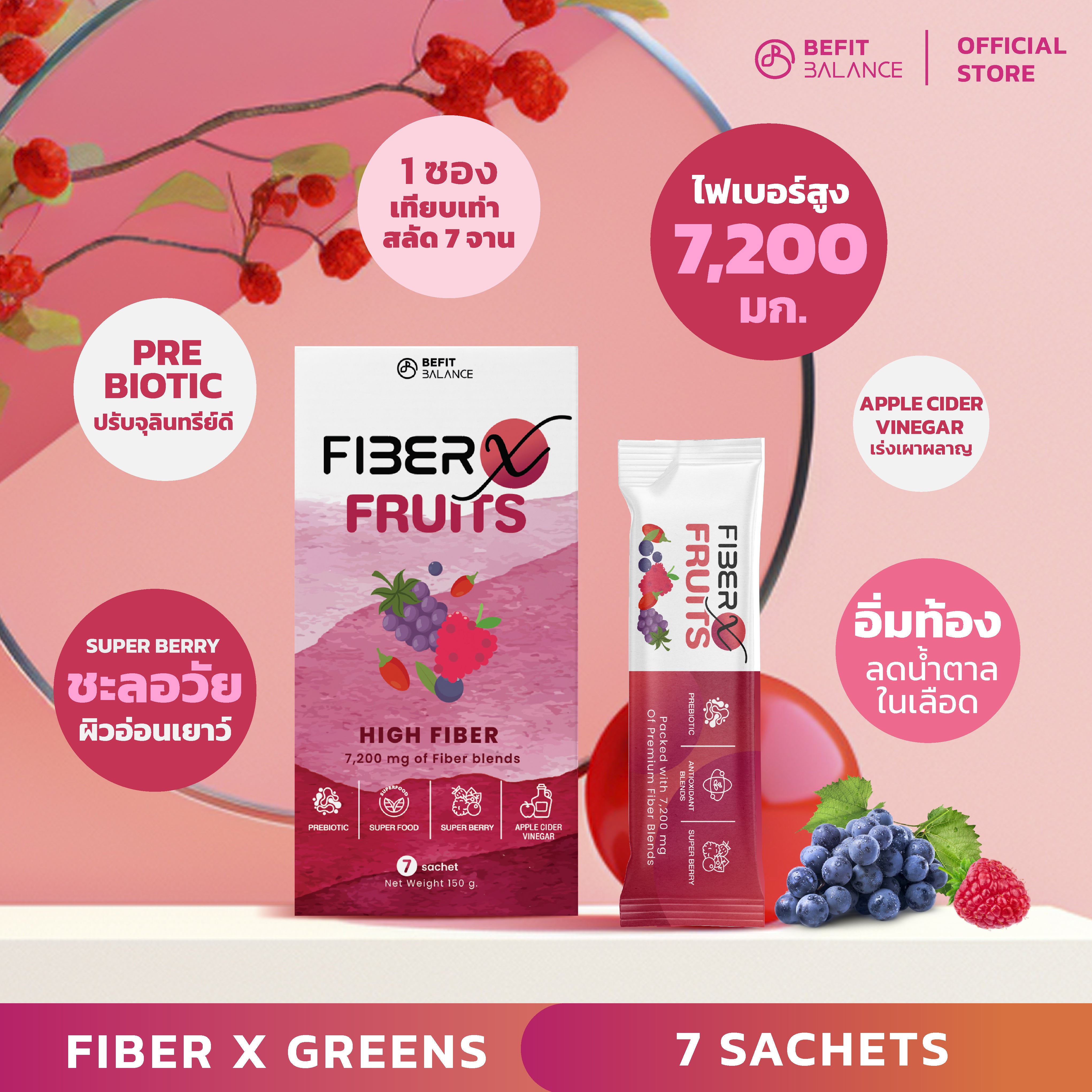 Bundle Set - Fiber-X + MCT-X Set ดูแลระดับน้ำตาลในเลือด